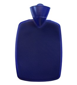 Termofor Hugo Frosch Classic s vysokým drážkováním - modrý, zvýšená tepelná izolace