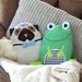 Dětský termofor Eco Junior Comfort - pes MOPS + termofor žába